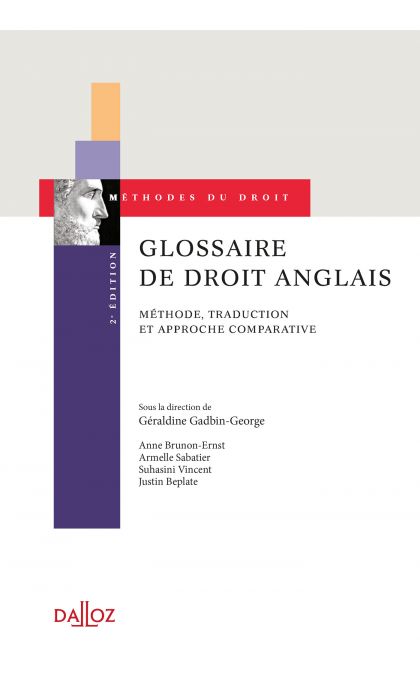 Glossaire de droit anglais