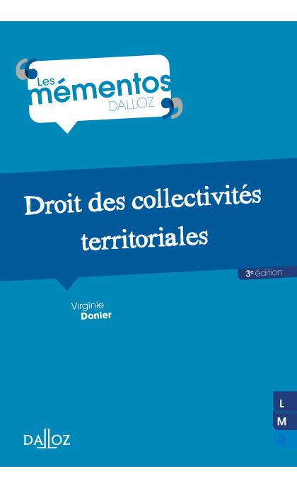 Droit des collectivités territoriales
