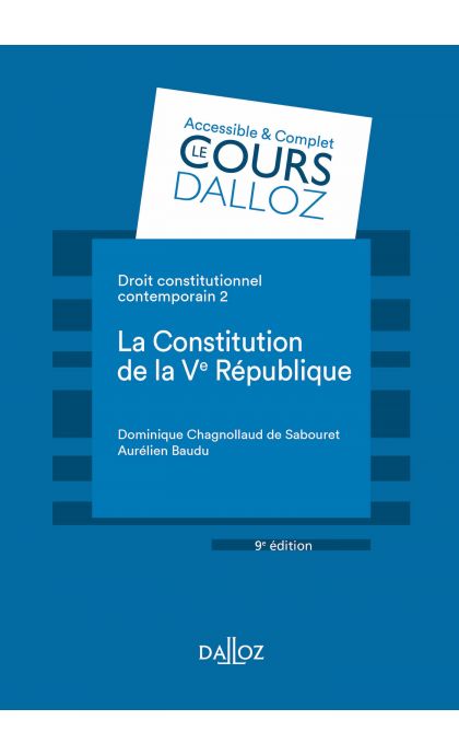 Droit constitutionnel contemporain
