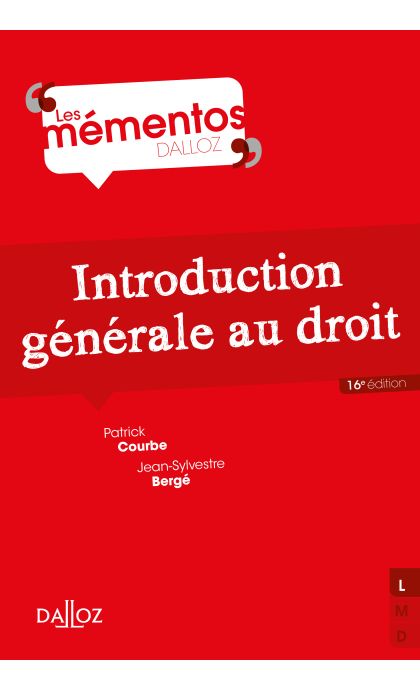 Introduction générale au droit