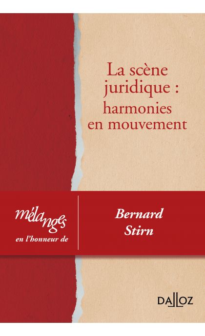 Mélanges en l'honneur de Bernard Stirn