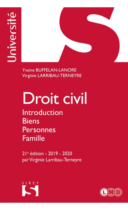Droit civil. Introduction Biens Personnes Famille