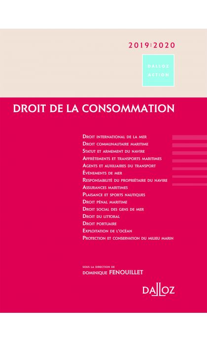 Droit de la consommation 2020/21