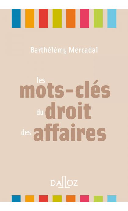 Les mots-clés du droit des affaires