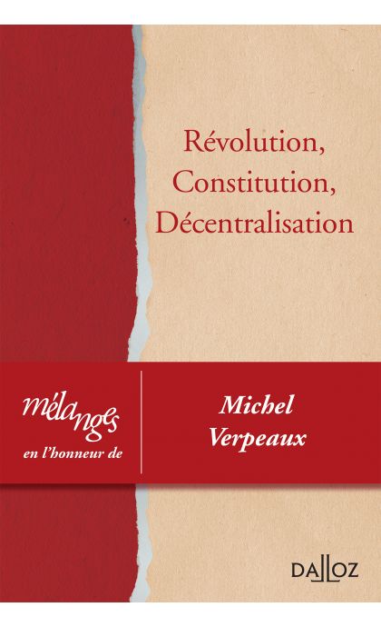 Mélanges en l'honneur de Michel Verpeaux