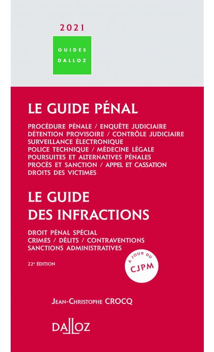 Le guide des infractions 2021