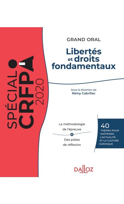 Libertés et droits fondamentaux 2020