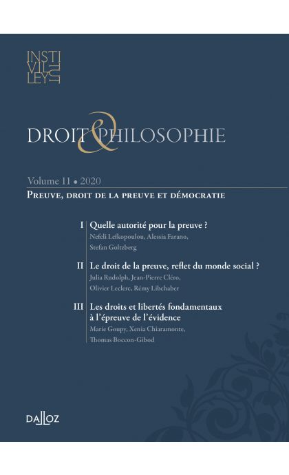 Droit et Philosophie - vol. XI.