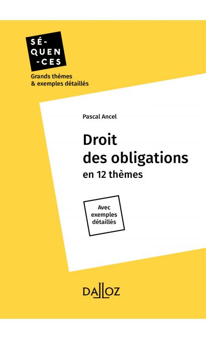 Droit des obligations. En 12 thèmes