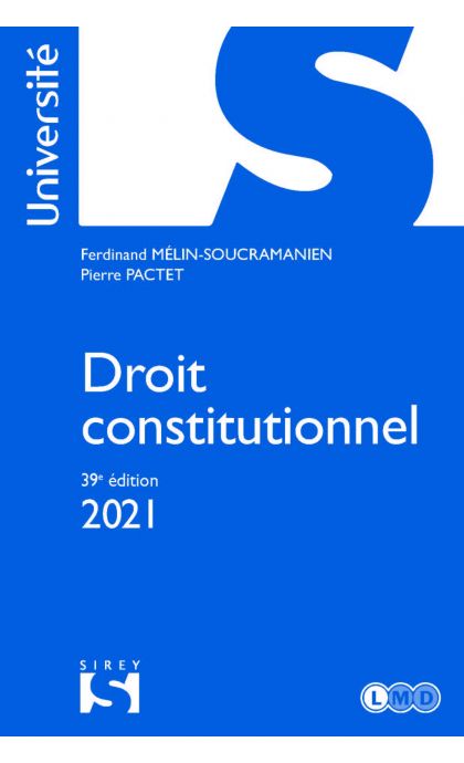 Droit constitutionnel 2021