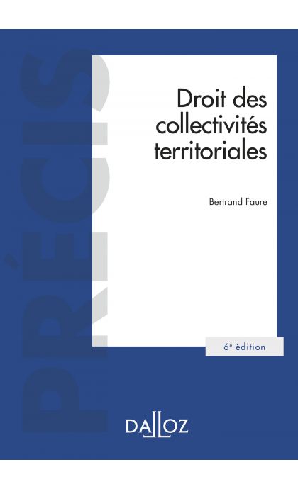 Droit des collectivités territoriales