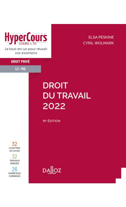 Droit du travail 2022