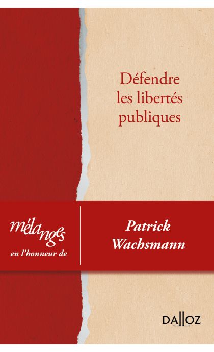 Mélanges en l'honneur de Patrick Wachsmann