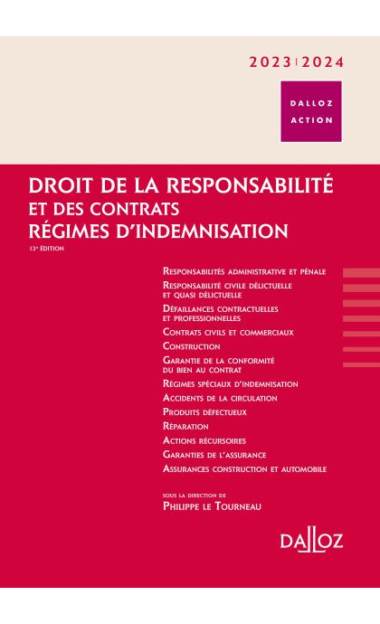 Droit de la responsabilité et des contrats 2023/2024