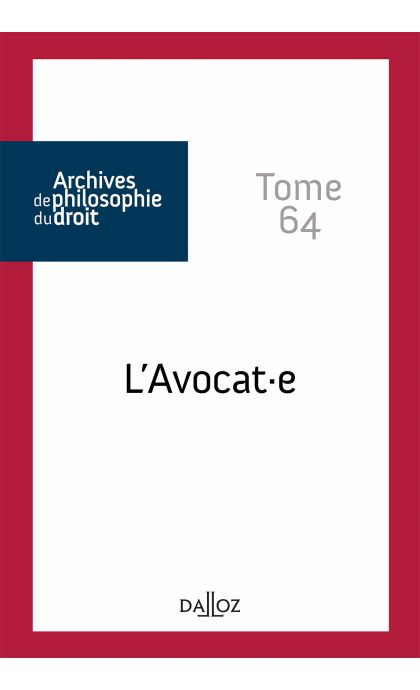 L'avocat.e - Tome 64