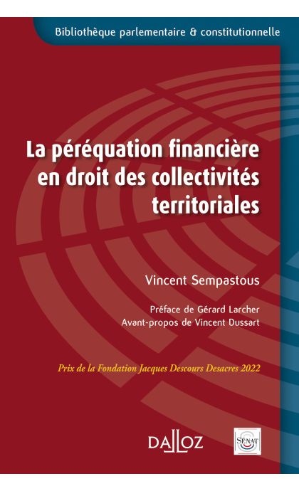 La péréquation financière en droit des collectivités territoriales