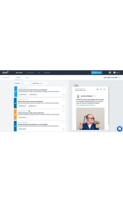 Business Social Media Avocats