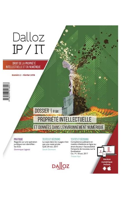 Dalloz IP/IT (-50% sur votre Revue 2021)