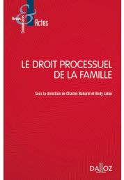 Le droit processuel de la famille