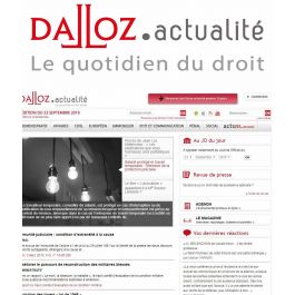 Dalloz Actualité | Éditions Dalloz