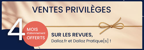 ventes privilèges